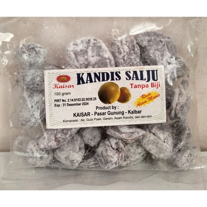 

Manisan Kandis Salju Tanpa Biji Rasa Asam Manis / Manisan Khas Kalimantan Barat / Oleh Oleh Khas Pontianak