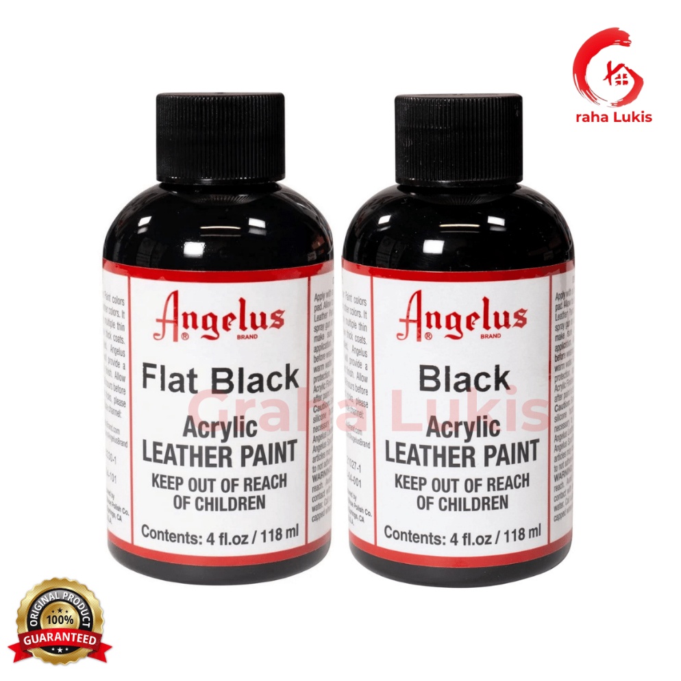 

Angelus Acrylic Leather Paints Black 4 oz g A5E7