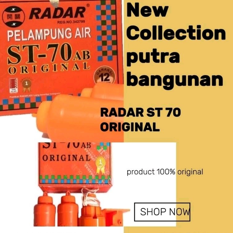 RADAR ST 70 ORANGE/RADAR ORANGE/OTOMATIS RADAR
