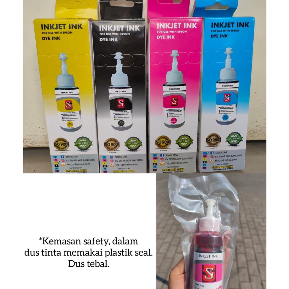 

KODE Y7B tinta epson 1 ml tipe L sj sinar jaya kualitas export per botol