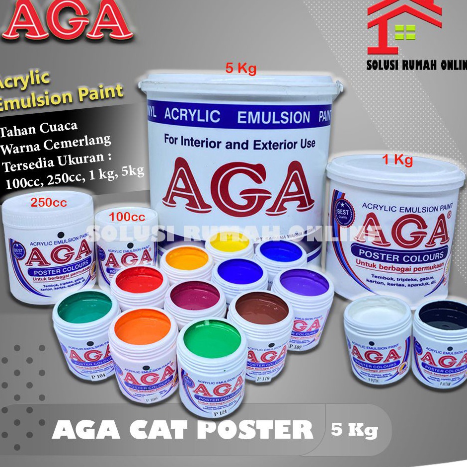 

KODE S98Y Cat AGA Poster Acrylic Akrilik Dekor Gabus Lukis 5 Kg
