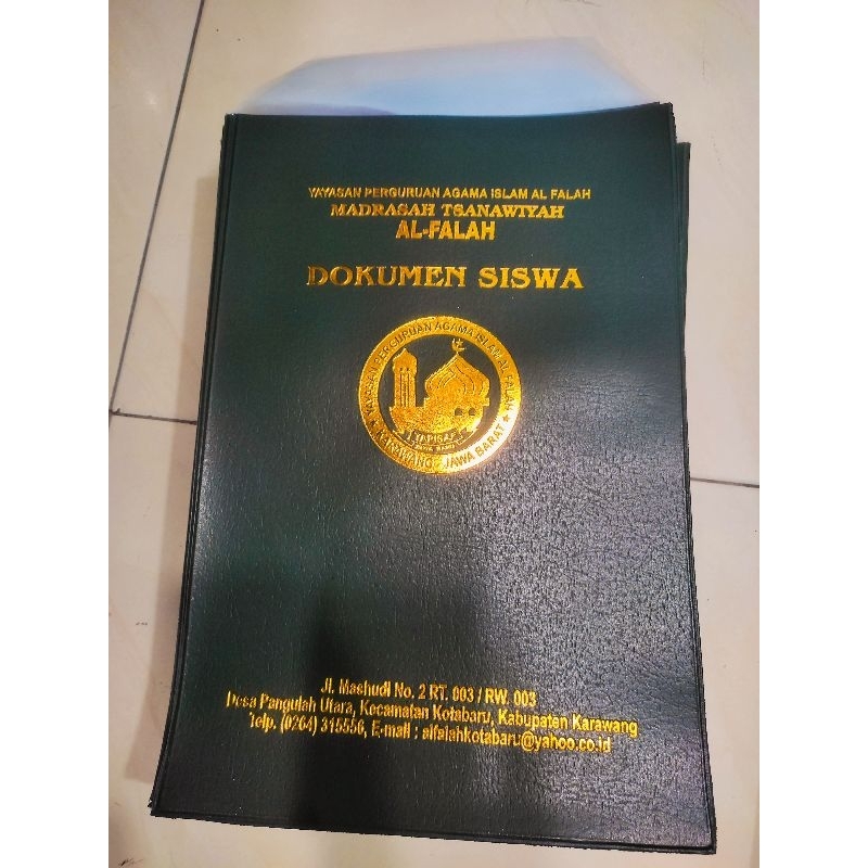 

Kantong Ijazah/Dokumen Siswa