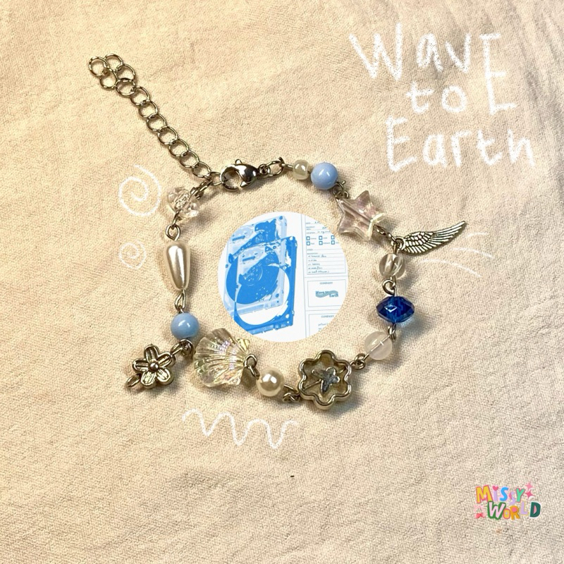 Wave To Earth Bracelet || Gelang manik korea Wave to Earth Band