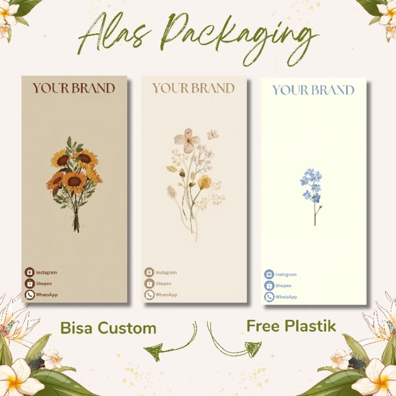 

Alas Packaging Strap VIII / Alas Packing Strap / Kertas Packing / Aksesoris / Free Plastik / Bisa Custom Design / Alas Aksesoris/ Strap Phone/ Alas Kalung