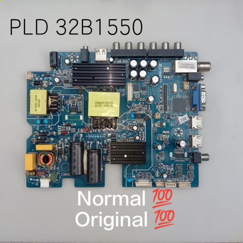 Mainboard Polytron PLD 32B1550 mesin MB Polytron PLD 32B1550 Mobo PLD 32B1550