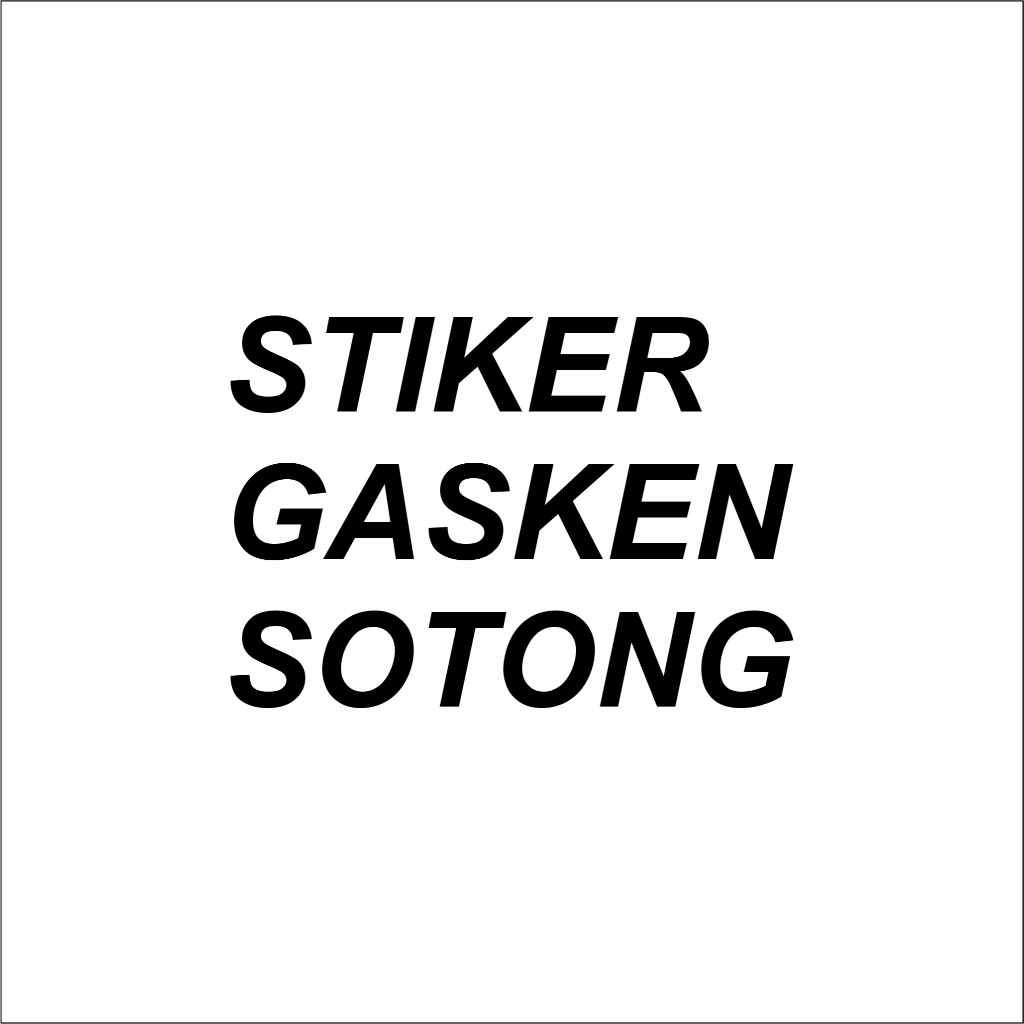 

STICKER TEMPELAN KEREN