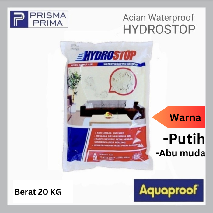 Semen Acian Pelapis Anti Bocor Aquaproof Hydrostop 20 Kg