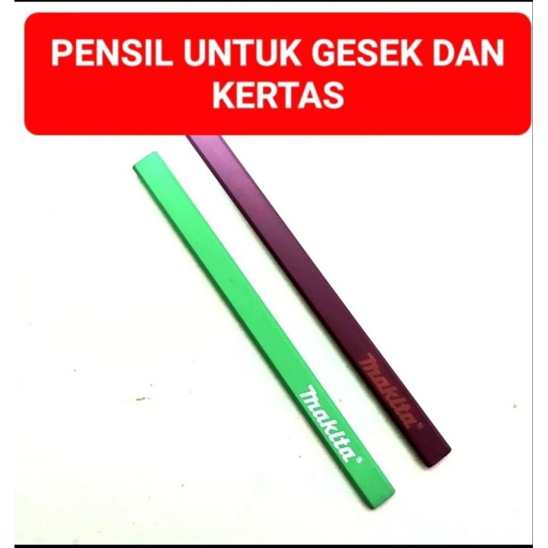 Pensil gesek dan kertas samsat