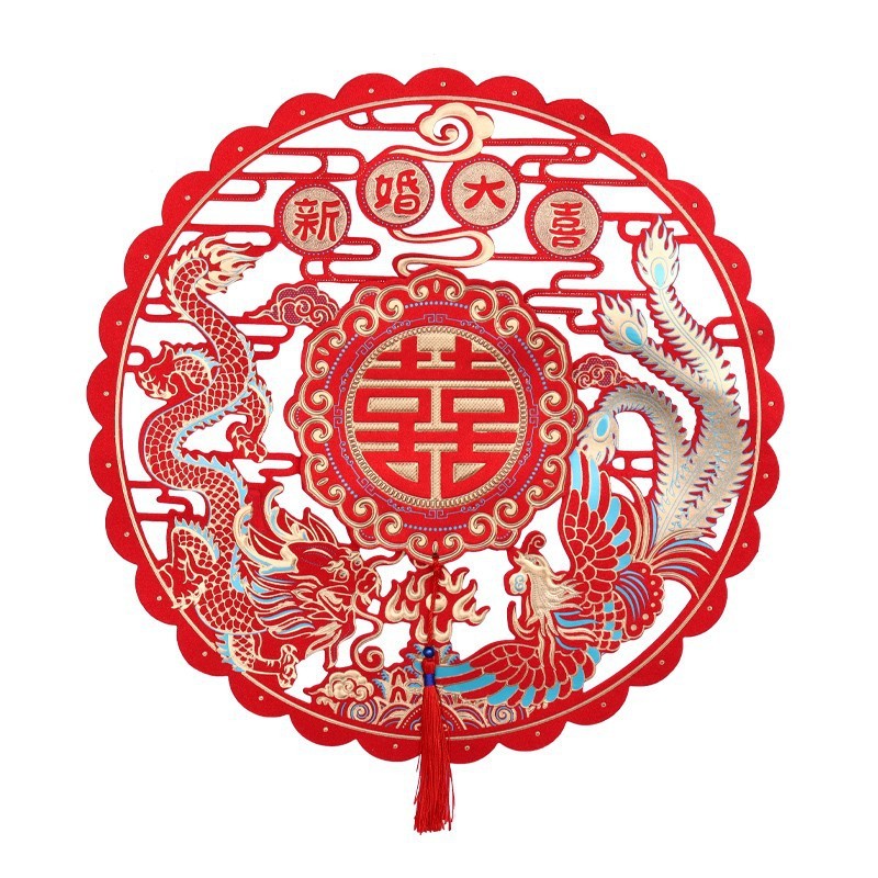 Ay00 Tempelan Shuang Xi Wedding Shuang Xi Tempelan Shuang Xi Jumbo Shuang Xi Backdrop