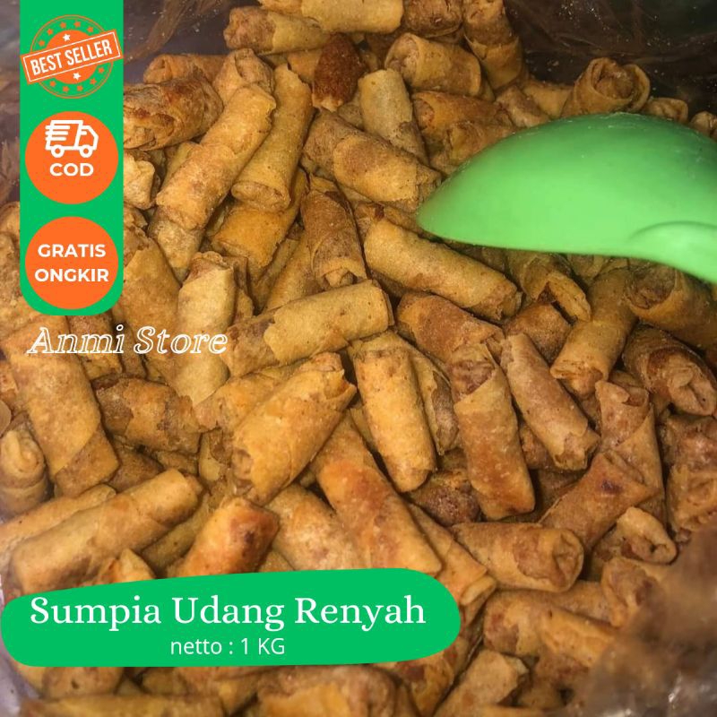 

Cemilan Sumpia Udang Renyah Enak Murah Kriuk 1 KG