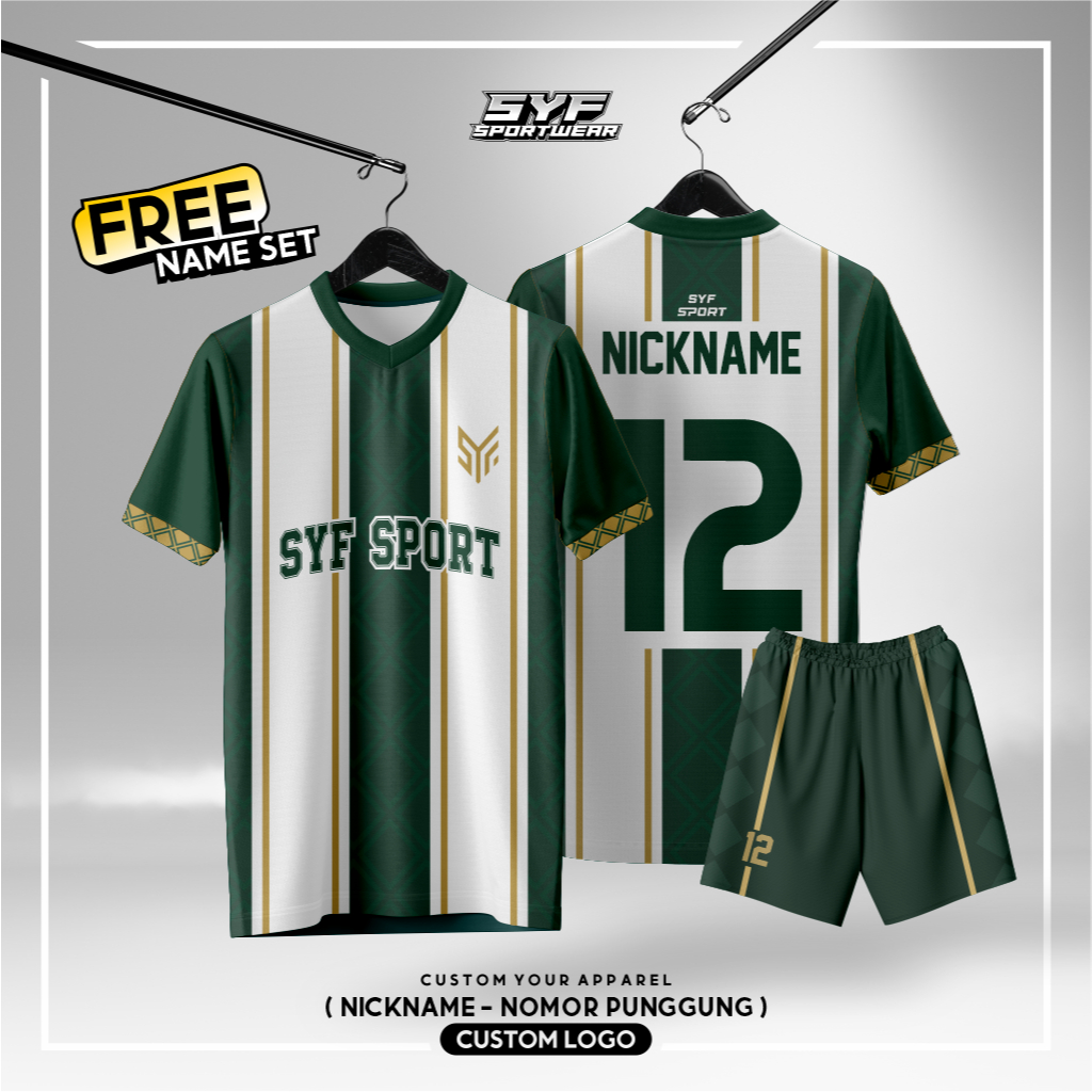 JERSEY FULL PRINTING Jersey Futsal / Jersey sepakbola / Jersey Printing / Jersey Team / Volly Custom