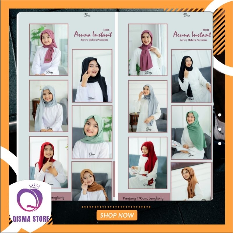 BEST PRICE//ARUNA INNER INSTAN(MOM & KIDS) BY BELVA FASHION// QISMA STORE