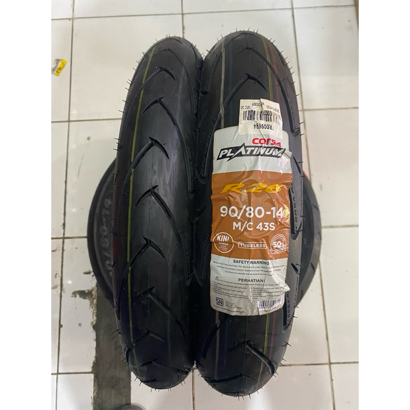 Ban CORSA Platinum R26 90/80-14(Tubeless)