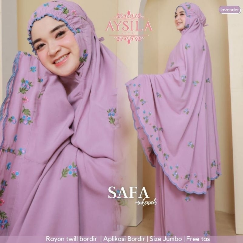 Restok Safa mukena original by Aysila