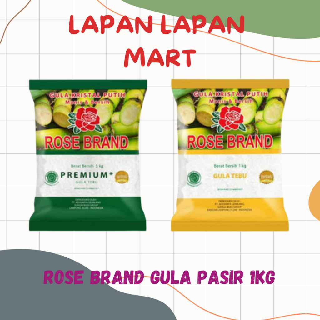

Rose Brand Gula Pasir 1kg