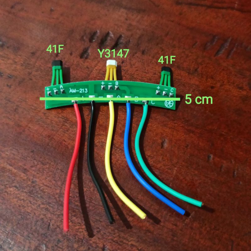 Modul Hall Sensor Dinamo Sepeda Listrik Brushless 213