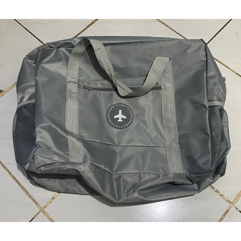 TRAVEL BAG GREY (PRELOVED)