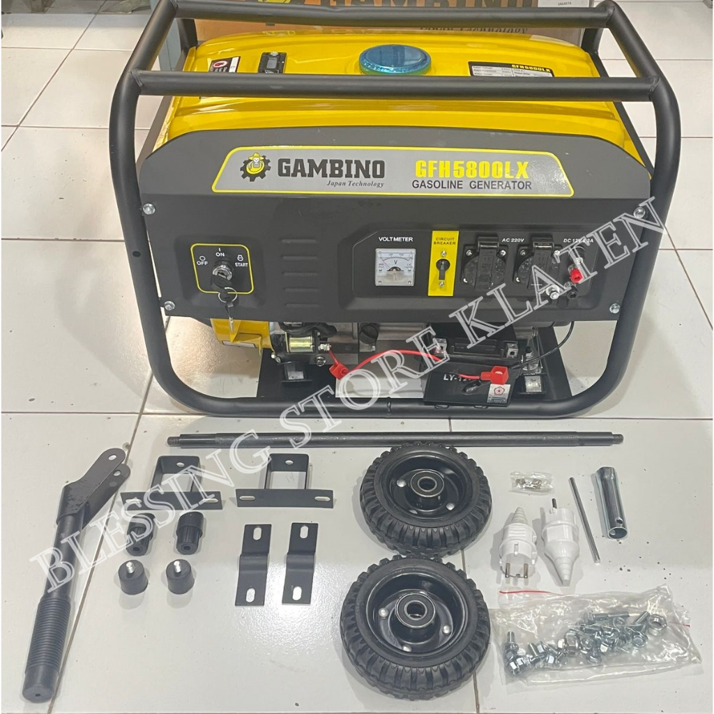 GASOLINE GENERATOR GFH 5800LX / GENSET  MACHINE GASOLINE GENERATOR