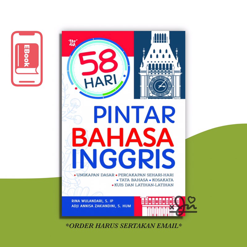 

[SE295] 58 Hari Pintar Bahasa Inggris by Rina Wulandari