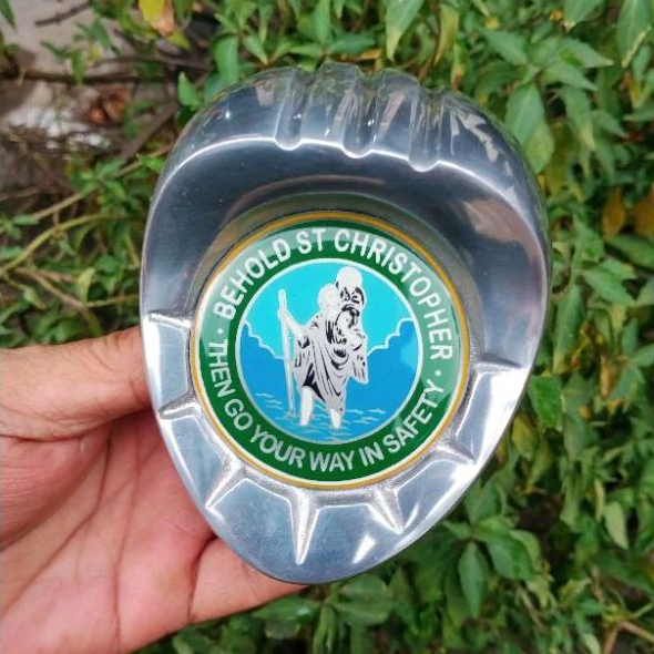 emblem badge Behold st Christopher vespa