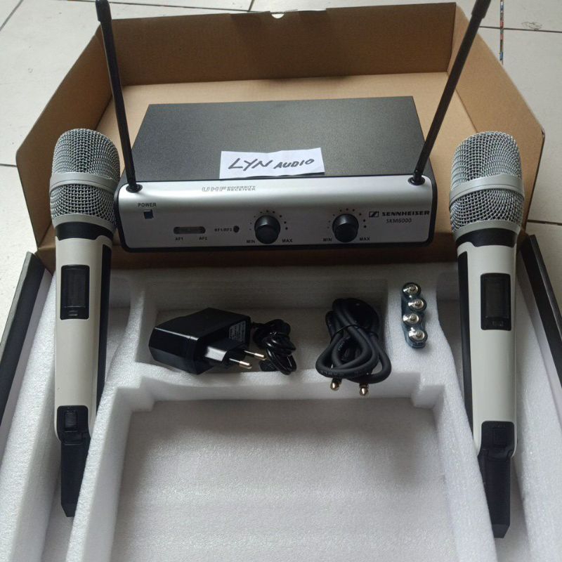 MIC WIRELESS SKM6000 DUAL CHANNEL SKM 6000