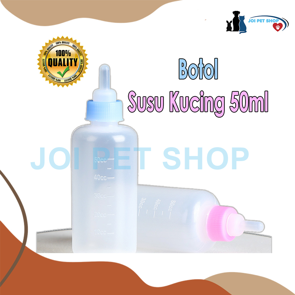 BOTSU 50ML - Botol Dot Susu Dispenser Minum Anak Kucing Anjing Dewasa