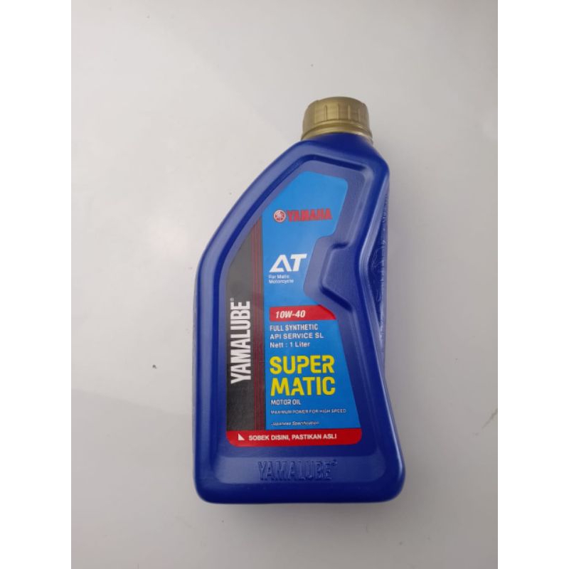 Oli Mesin Yamaha Yamalube Super Matic 1 Liter Original Yamaha