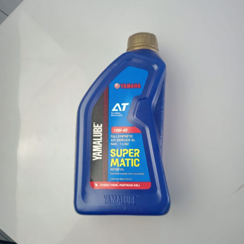 Oli Mesin Yamaha Yamalube Super Matic 1 Liter Original Yamaha
