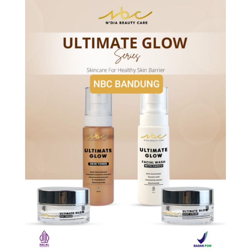 paket super glowing NBC / PAKET BRIGHT N GLOW NBC SKINCARE
