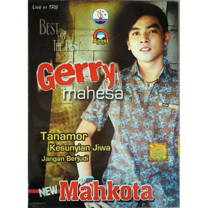 VCD original the best of Gerry Mahesa om new mahkota