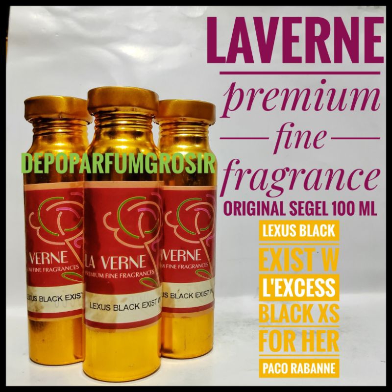 BIBIT PARFUM MURNI LEXUS BLACK EXIST W BY LAVERNE SEGEL