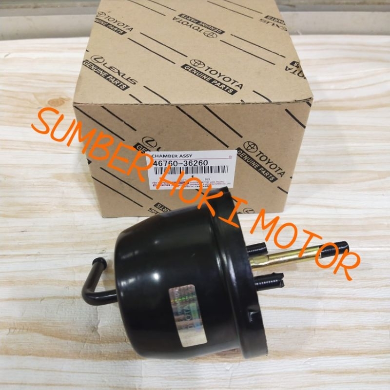 VACUM CHAMBER DIAGRAM ASSY EXHAUST BRAKE DYNA HT125 HT130 ORI 46760-36260