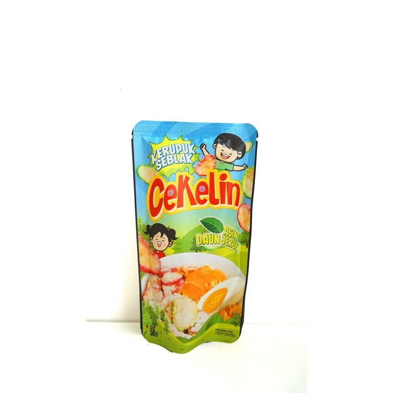 

Cemilan Kekinian CEKELIN KERUPUK SEBLAK