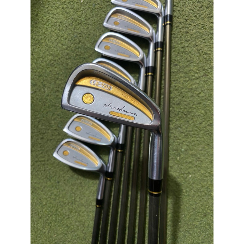 Stick Golf Iron Set Honma LB-708 New H & F Hiroshima Double Gold Bintang 5 Original