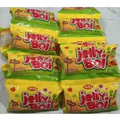 

Inaco Jelly Boi 10 pax | inaco Jelly 1 Renteng | Snack Ultah