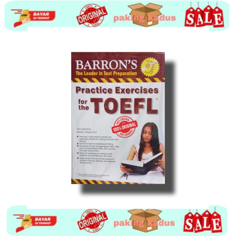 TOEFL Barrons / Practice Exercises For The Toefl