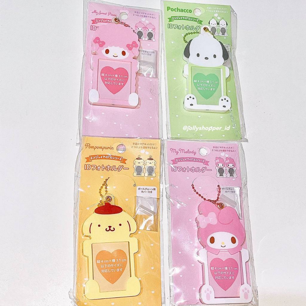 

[READY STOCK] Sanrio Acrylic Magnetic Keyring Photo Holder (Enjoy Idol) ORIGINAL JAPAN