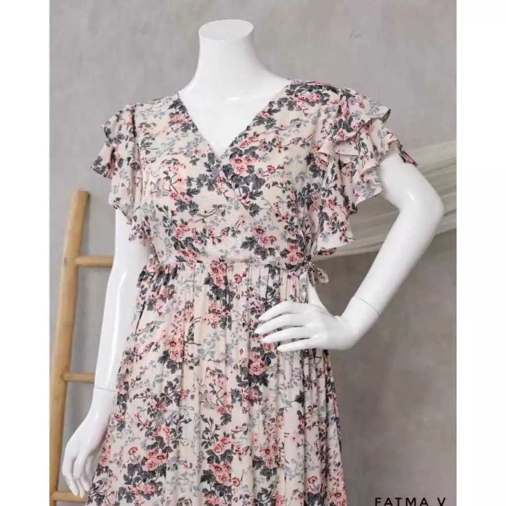 Daster Bumil dan Busui Kekinian Model Kimono Lengan Rempel Bisa COD dan Gratis Ongkir