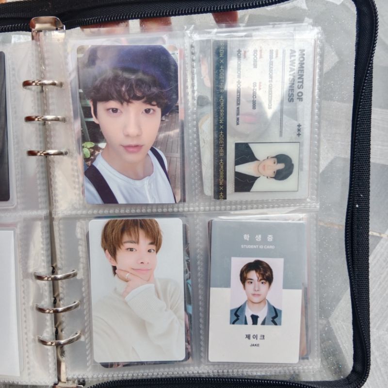 Photocard ENHYPEN TXT Season Greeting SG20 SG21 Soobin Jake uniform border day one bdo carnival dile