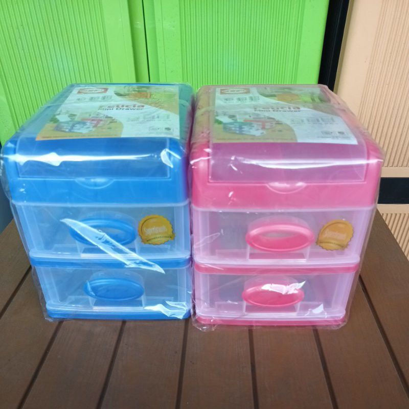 Laci Susun 3 Kecil Shinpo / Laci Mini / Mini Container / Laci Plastik
