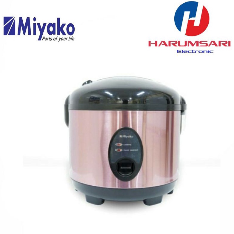 MIYAKO Rice CookerMagic ComPenanak Nasi 3 In 1 MCM58 SBC Kapasitas 18 Liter18L w H4D6