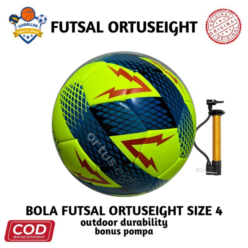 bola futsal ortuseight lighting bola futsal ortuseight size 4 bola futsal jahit mesin bola futsal mu