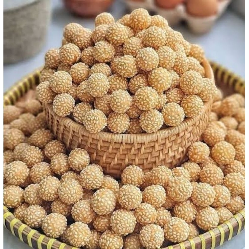 

500 gram Keciput Wijen Bulat /Onde Onde Mini Bisa COD