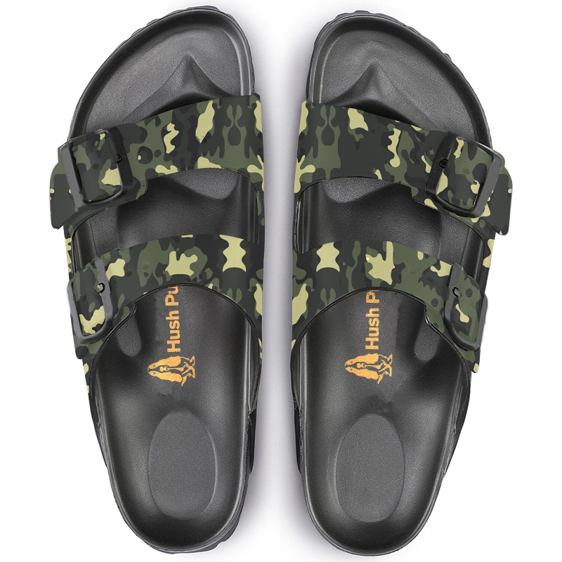 MURMER Sandal Gesper Ganda Pria Sendal Karet Sandal Korean Style Hush Puppies Sendal Cowok Sandal Pr