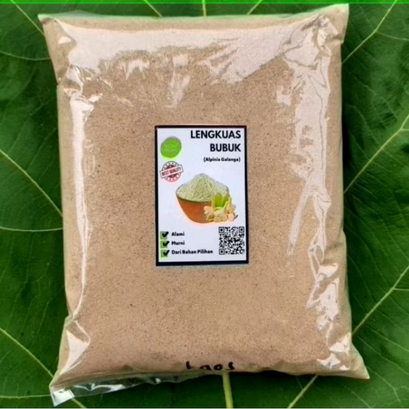 

Bubuk Lengkuas/Laos Bumbu Dapur Serebuk Murni Isi 100Gram Tanpa Campuran