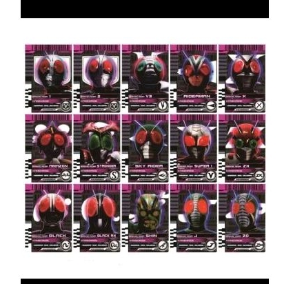 CARD CUSTOM SHOWA RIDER UNTUK DX DECADE DRIVER