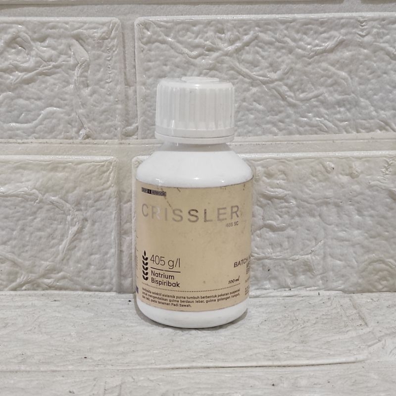 Herbisida Crissler 405 SC 100ml Racun Rumput Gulma Daun Lebar Teki