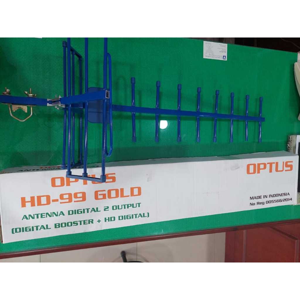 antena uhf antena tv digital outdoor plus kabel 15meter optus hd 99 gold antena digital 2 output boo
