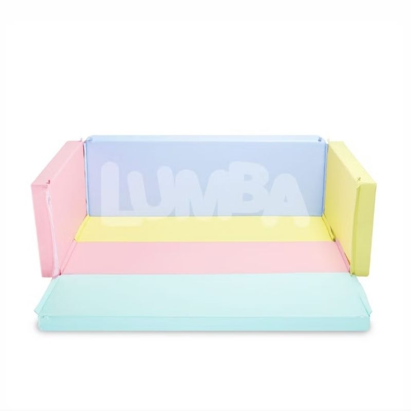 [PRELOVED] LUMBA BUMPERBED ANTIBACTERIAL COTTON CANDY | BUMPERMAT | PLAYMAT | MATRASBABY.