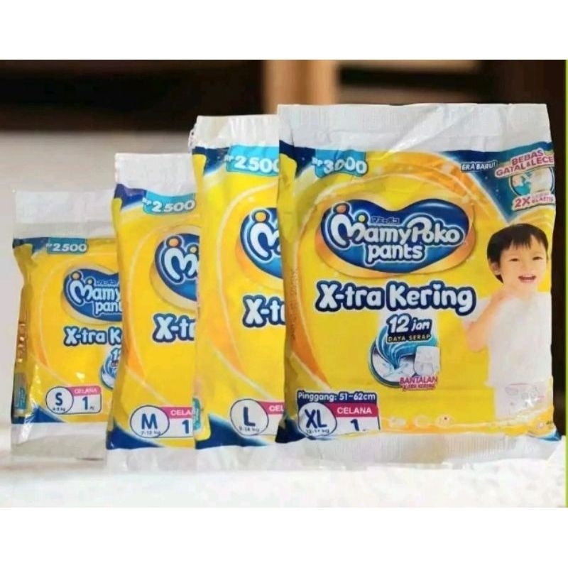 MamyPoko Renceng 10 Pcs ukuran Size L1